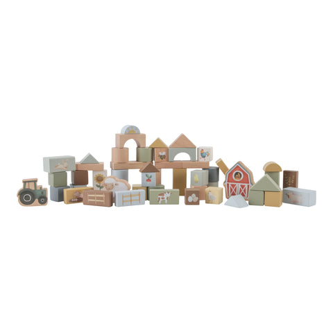 Cubetti da costruzione FSC Little Farm