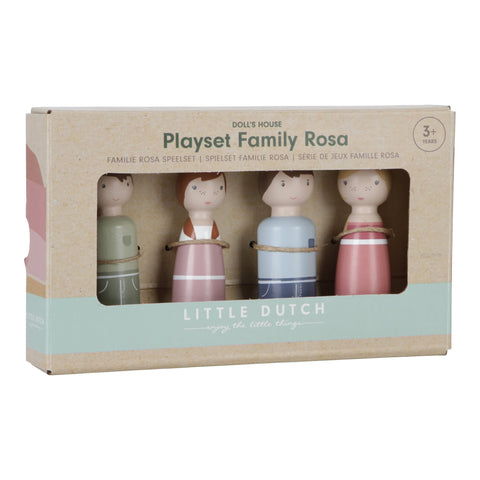 Set personaggi famiglia Rosa Little Dutch