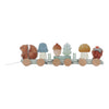 Trenino con costruzioni scoiattolo Forest Friends